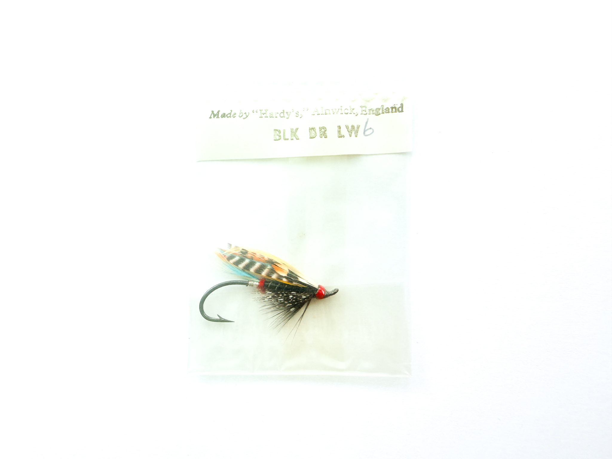 Hardy of Alnwick, Black Doctor (LW), Fully Dressed Salmon Fly 6 (Unused, c.1960s)