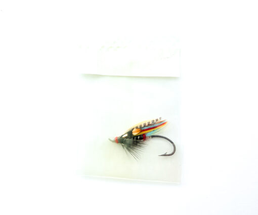Alternative view of Hardy of Alnwick, Black Doctor (LW), Fully Dressed Salmon Fly 6 (Unused, c.1960s)