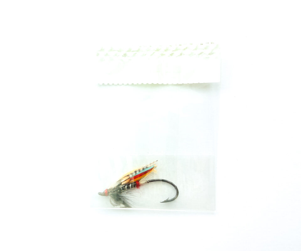 Alternative view of Hardy of Alnwick, Black Doctor (LW), Fully Dressed Salmon Fly 6 (Unused, c.1960s)