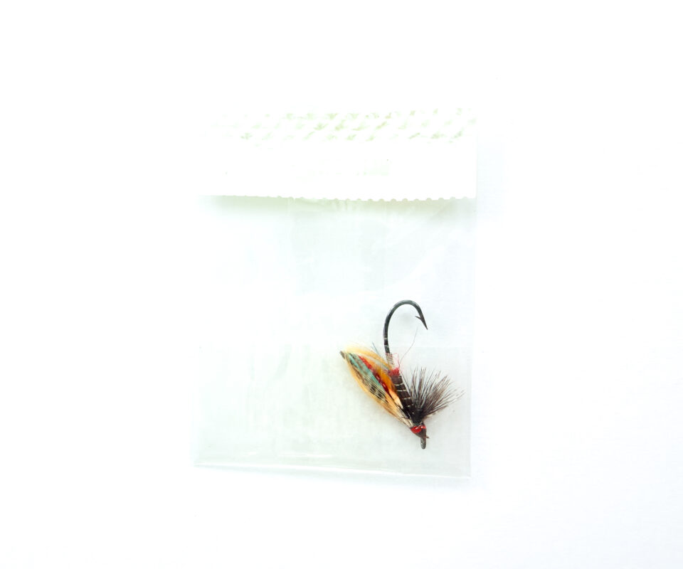 Alternative view of Hardy of Alnwick, Black Doctor (LW), Fully Dressed Salmon Fly 8 (Unused, c.1960s)