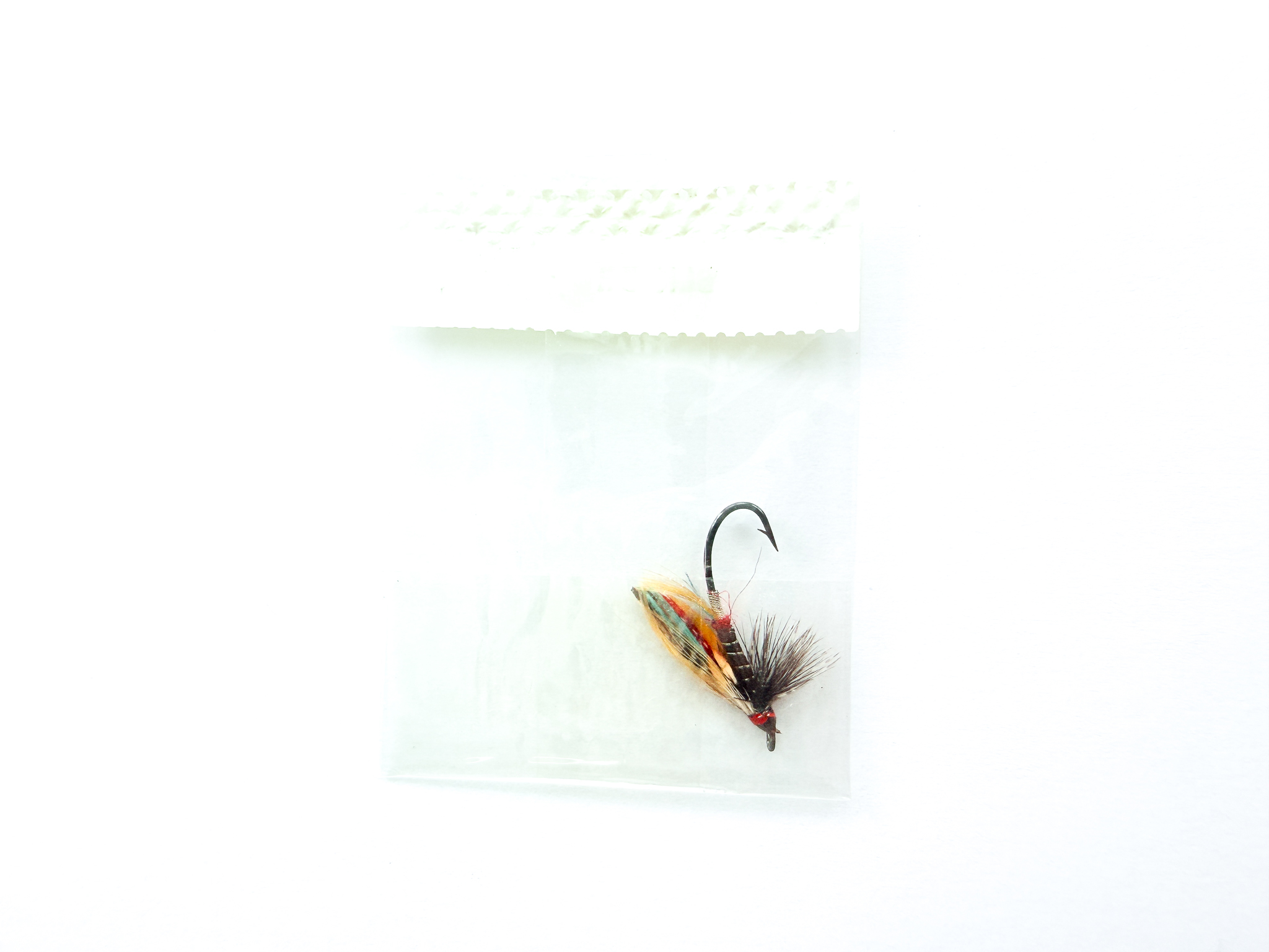 Hardy of Alnwick, Black Doctor (LW), Fully Dressed Salmon Fly 8 (Unused, c.1960s) - Image 2