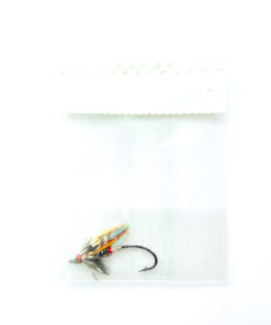 Alternative view of Hardy of Alnwick, Black Doctor (LW), Fully Dressed Salmon Fly 8 (Unused, c.1960s)