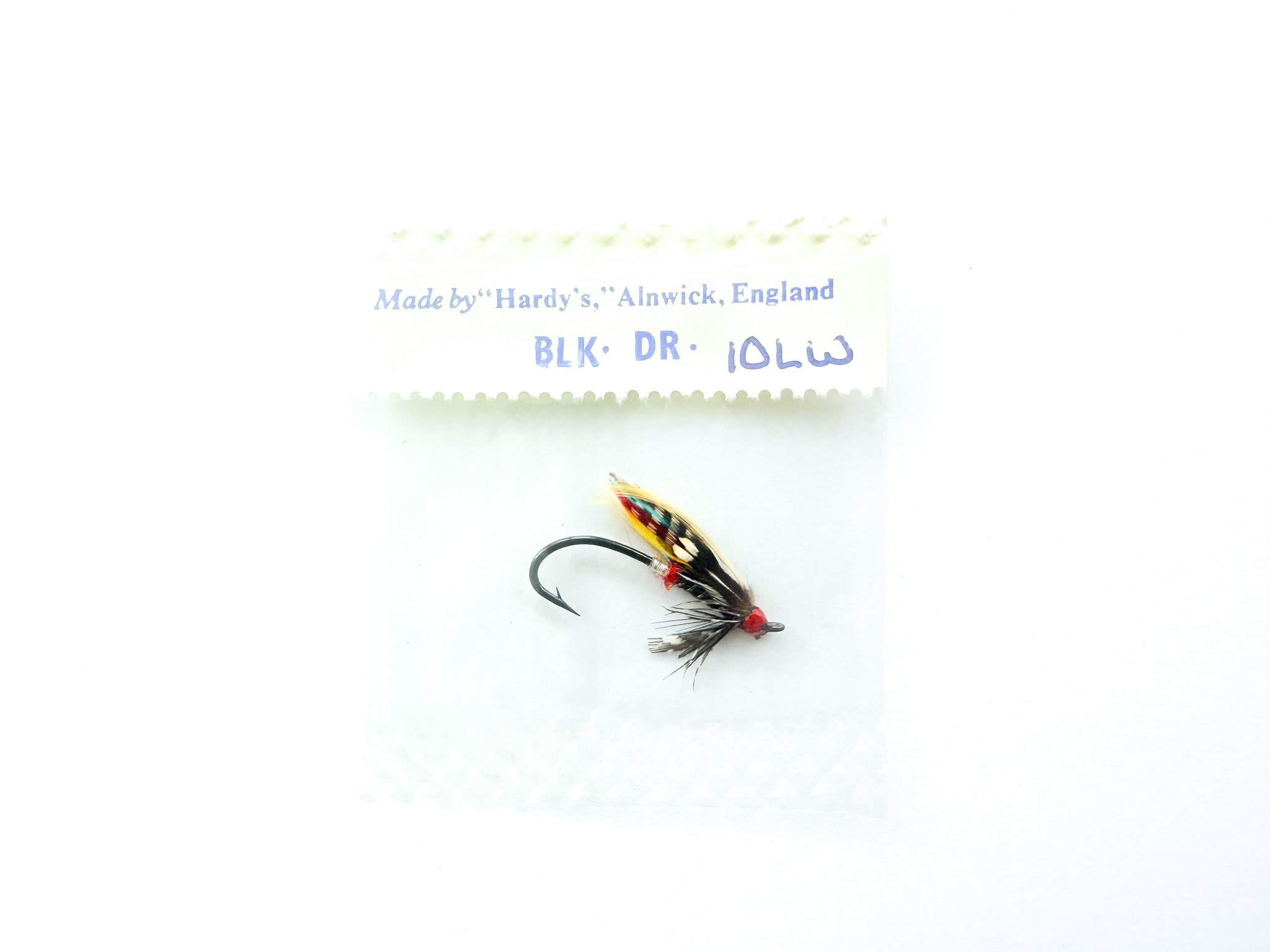 Hardy of Alnwick, Black Doctor (LW), Fully Dressed Salmon Fly 10 (Unused, c.1960s)