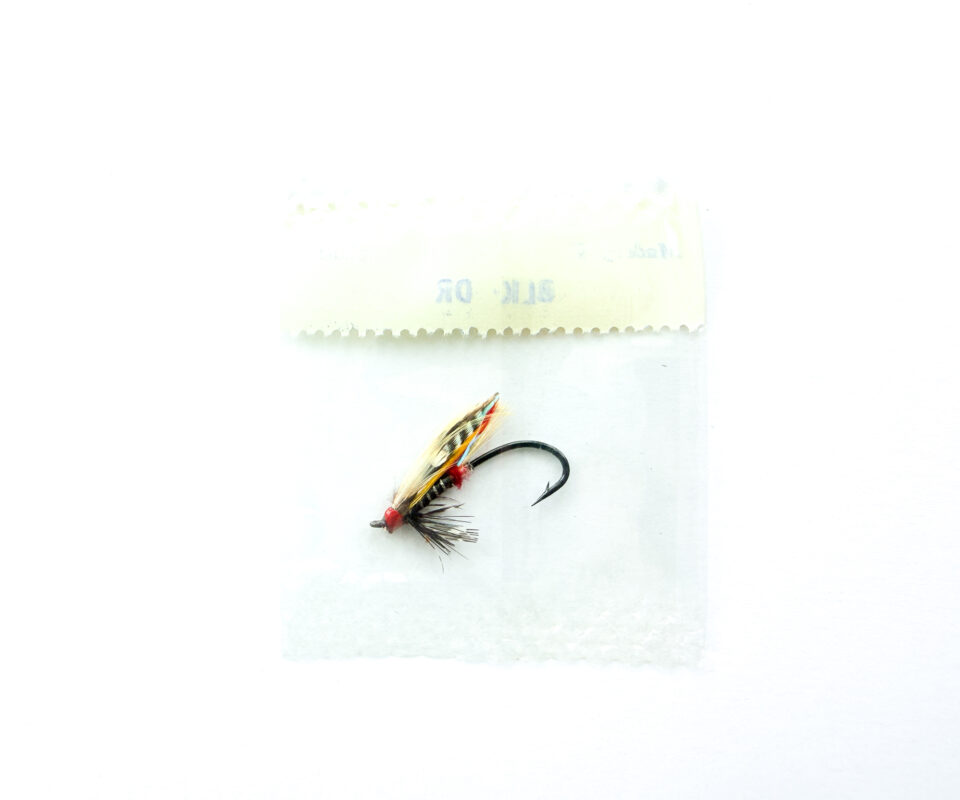 Alternative view of Hardy of Alnwick, Black Doctor (LW), Fully Dressed Salmon Fly 10 (Unused, c.1960s)