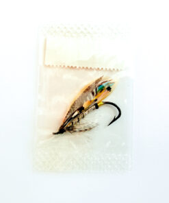 Alternative view of Hardy of Alnwick Silver Grey Fully Dressed Salmon Fly 2 (Unused, In Original Sealed Packet, c.1960s)