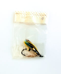 Hardy of Alnwick Silver Grey Fully Dressed Salmon Fly 4 (Unused, In Original Sealed Packet, c.1960s)