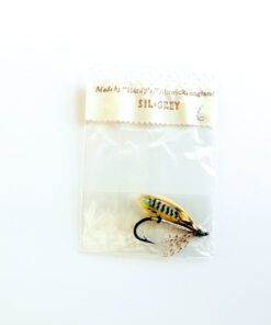 Hardy of Alnwick Silver Grey Fully Dressed Salmon Fly 6 (Unused, In Original Sealed Packet, c.1960s)
