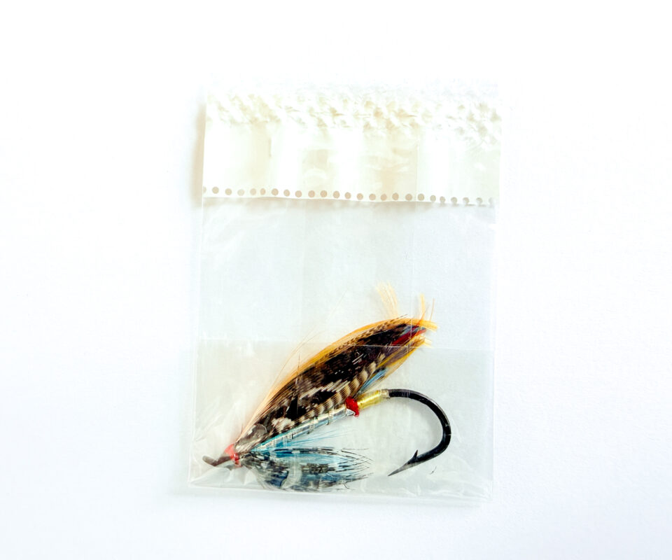 Alternative view of Hardy of Alnwick Silver Doctor Fully Dressed Salmon Fly 1 (Unused, In Original Sealed Packet, c.1960s)