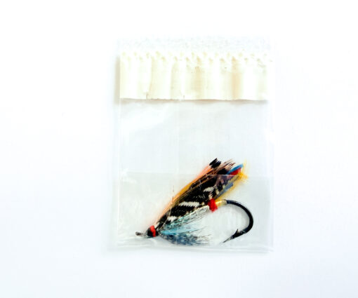 Alternative view of Hardy of Alnwick Silver Doctor Fully Dressed Salmon Fly 2 (Unused, In Original Sealed Packet, c.1960s)