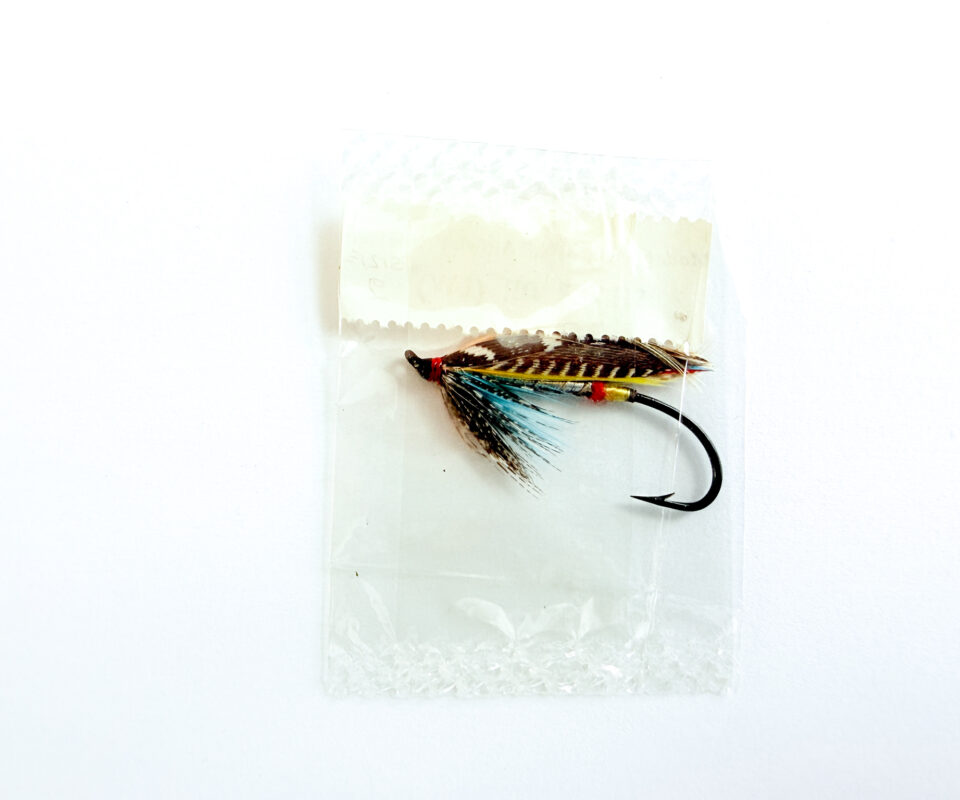 Alternative view of Hardy of Alnwick Silver Doctor (LW) Fully Dressed Salmon Fly 2 (Unused, In Original Sealed Packet, c.1960s)