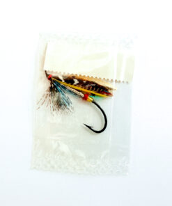 Alternative view of Hardy of Alnwick Silver Doctor (LW) Fully Dressed Salmon Fly 2 (Unused, In Original Sealed Packet, c.1960s)