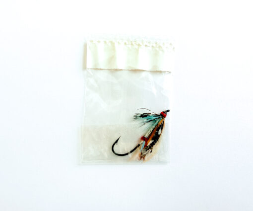Alternative view of Hardy of Alnwick Silver Doctor (LW) Fully Dressed Salmon Fly 4 (Unused, In Original Sealed Packet, c.1960s)