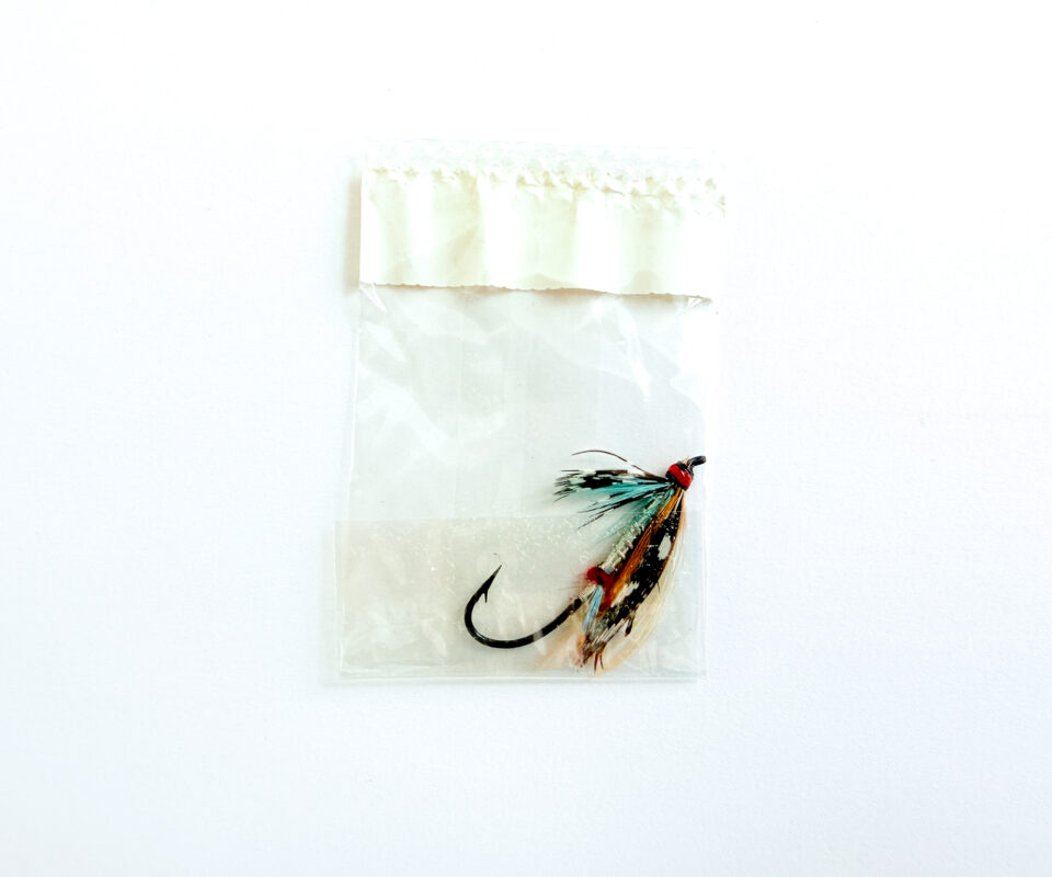 Alternative view of Hardy of Alnwick Silver Doctor (LW) Fully Dressed Salmon Fly 4 (Unused, In Original Sealed Packet, c.1960s)