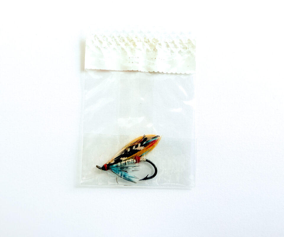Alternative view of Hardy of Alnwick Silver Doctor Fully Dressed Salmon Fly 6 (Unused, In Original Sealed Packet, c.1960s)