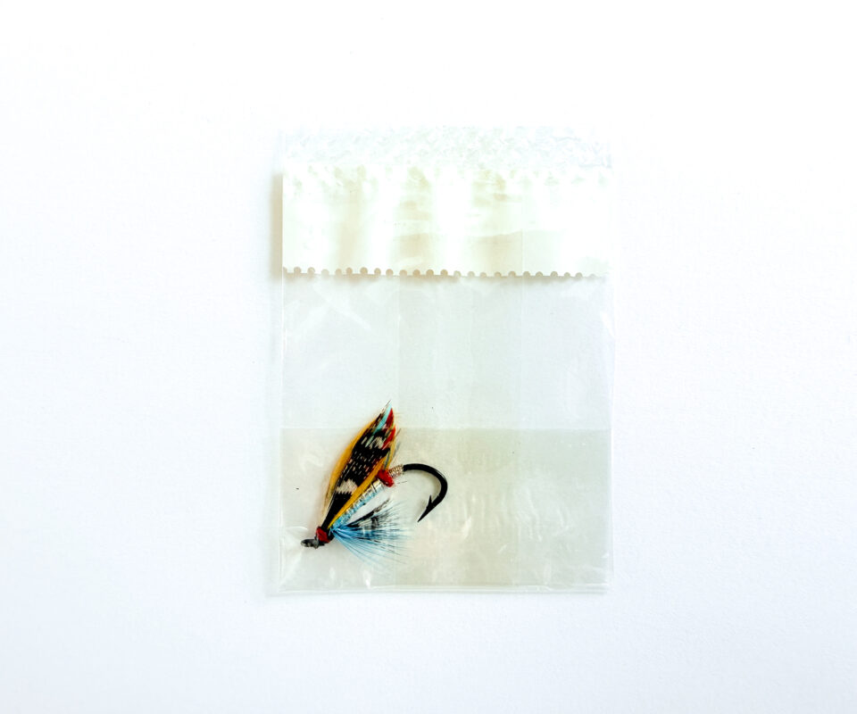 Alternative view of Hardy of Alnwick Silver Doctor Fully Dressed Salmon Fly 8 (Unused, In Original Sealed Packet, c.1960s)