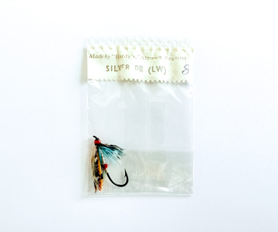 Hardy of Alnwick Silver Doctor (LW) Fully Dressed Salmon Fly 8 (Unused, In Original Sealed Packet, c.1960s)