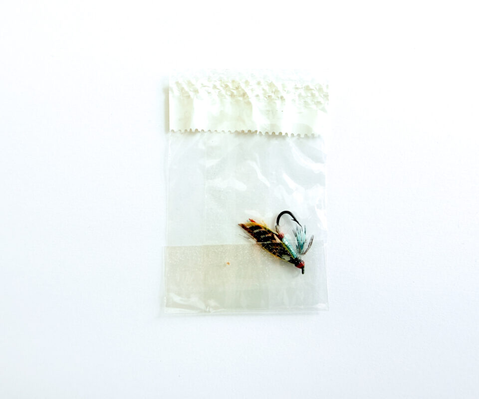 Alternative view of Hardy of Alnwick Silver Doctor Fully Dressed Salmon Fly 10 (Unused, In Original Sealed Packet, c.1960s)