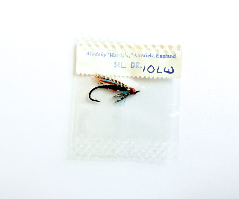 Hardy of Alnwick Silver Doctor (LW) Fully Dressed Salmon Fly 10 (Unused, In Original Sealed Packet, c.1960s)