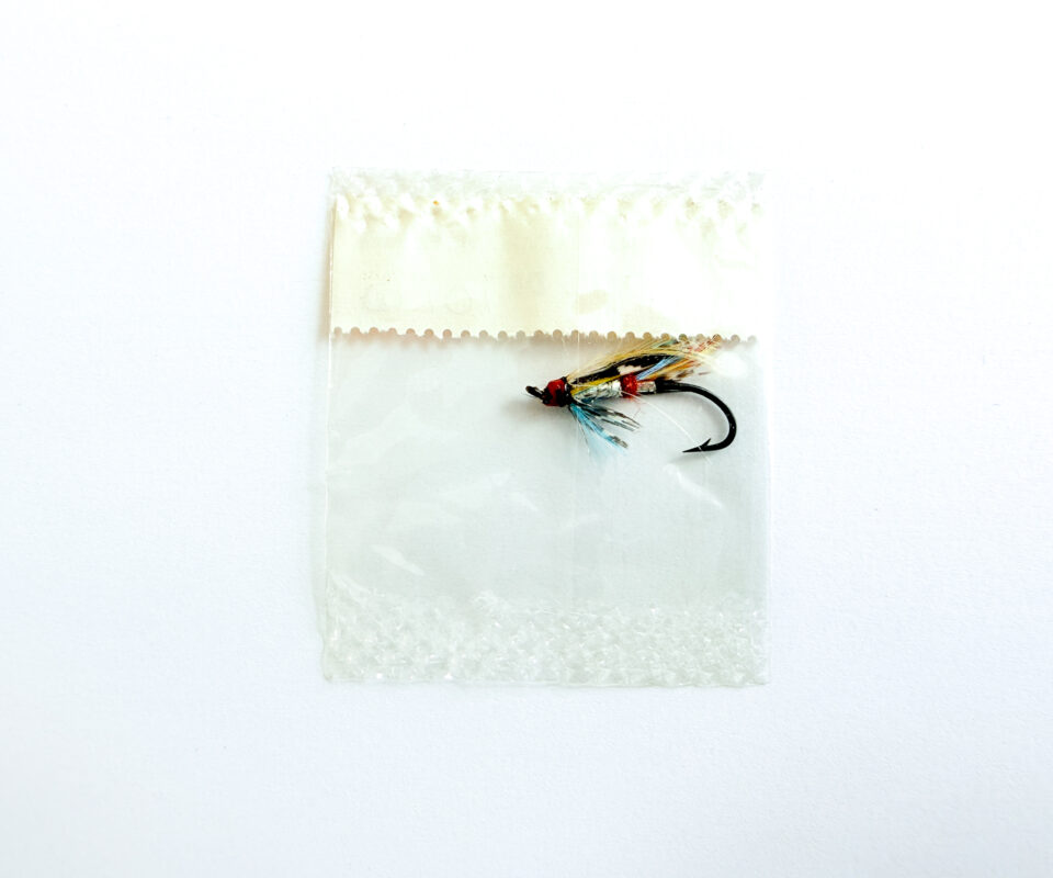 Alternative view of Hardy of Alnwick Silver Doctor (LW) Fully Dressed Salmon Fly 10 (Unused, In Original Sealed Packet, c.1960s)