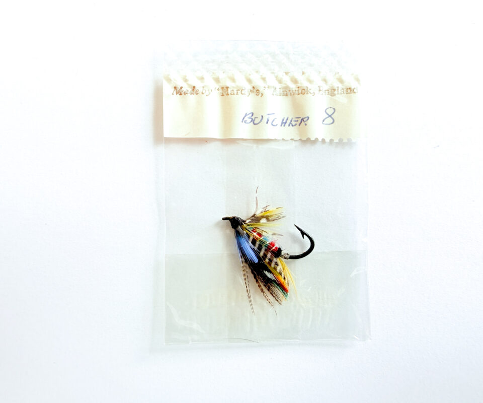 Hardy of Alnwick Butcher Fully Dressed Salmon Fly 8 (Unused, In Original Sealed Packet, c.1960s)