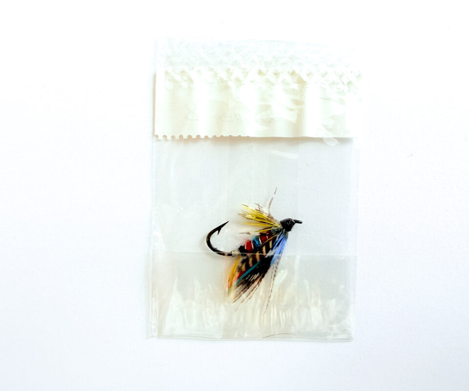 Alternative view of Hardy of Alnwick Butcher Fully Dressed Salmon Fly 8 (Unused, In Original Sealed Packet, c.1960s)