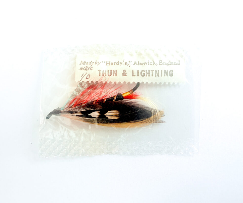 Hardy of Alnwick Thunder & Lightning Fully Dressed Salmon Fly 1/0 (Unused, In Original Sealed Packet, c.1960s)