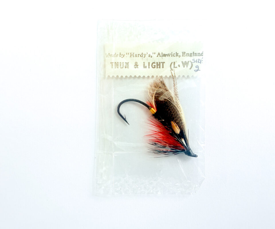 Hardy of Alnwick Thunder & Lightning (LW) Fully Dressed Salmon Fly 2 (Unused, In Original Sealed Packet, c.1960s)