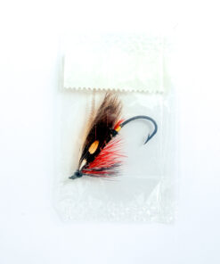 Alternative view of Hardy of Alnwick Thunder & Lightning (LW) Fully Dressed Salmon Fly 2 (Unused, In Original Sealed Packet, c.1960s)