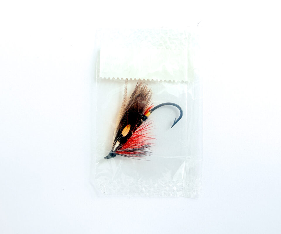 Alternative view of Hardy of Alnwick Thunder & Lightning (LW) Fully Dressed Salmon Fly 2 (Unused, In Original Sealed Packet, c.1960s)