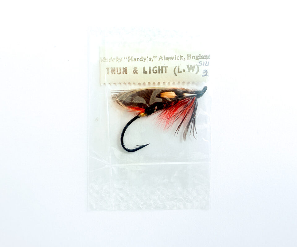 Hardy of Alnwick Thunder & Lightning (LW) Fully Dressed Salmon Fly 2 (Unused, In Original Sealed Packet, c.1960s)