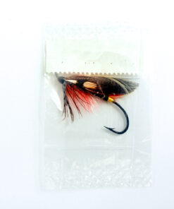 Alternative view of Hardy of Alnwick Thunder & Lightning (LW) Fully Dressed Salmon Fly 2 (Unused, In Original Sealed Packet, c.1960s)