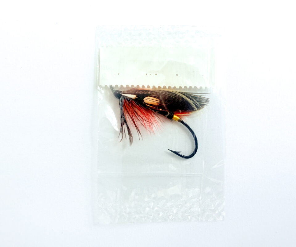 Alternative view of Hardy of Alnwick Thunder & Lightning (LW) Fully Dressed Salmon Fly 2 (Unused, In Original Sealed Packet, c.1960s)