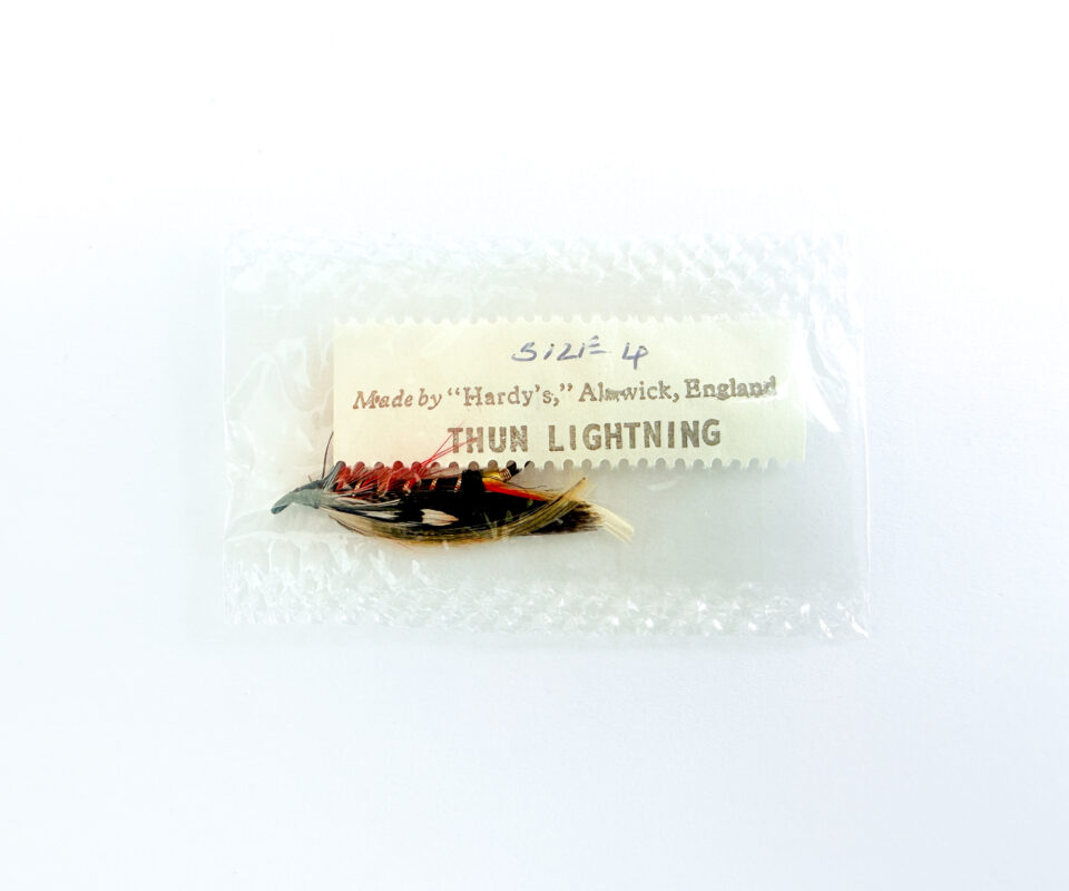 Hardy of Alnwick Thunder & Lightning Fully Dressed Salmon Fly 4 (Unused, In Original Sealed Packet, c.1960s)