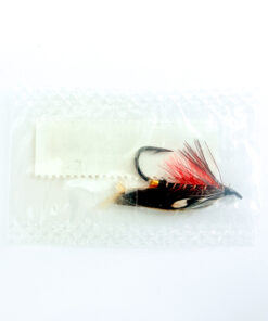Alternative view of Hardy of Alnwick Thunder & Lightning Fully Dressed Salmon Fly 4 (Unused, In Original Sealed Packet, c.1960s)
