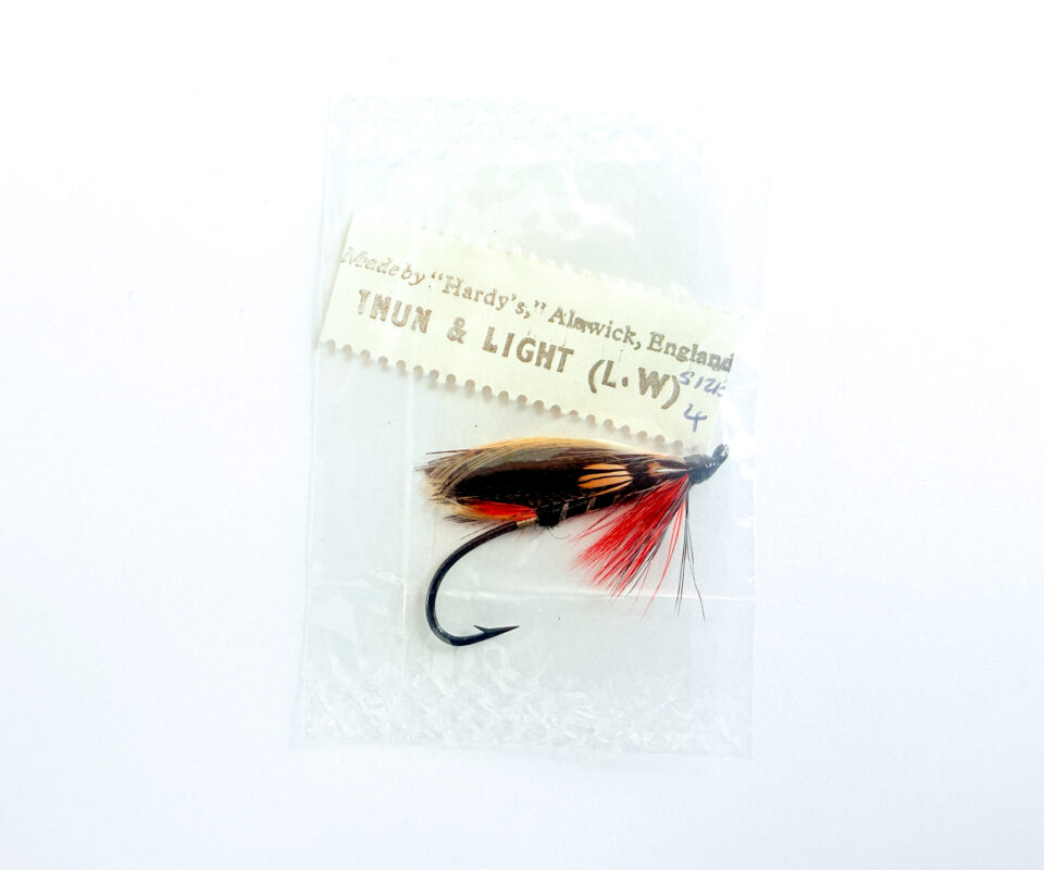Hardy of Alnwick Thunder & Lightning (LW) Fully Dressed Salmon Fly 4 (Unused, In Original Sealed Packet, c.1960s)