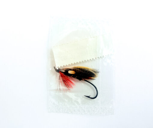 Alternative view of Hardy of Alnwick Thunder & Lightning (LW) Fully Dressed Salmon Fly 4 (Unused, In Original Sealed Packet, c.1960s)