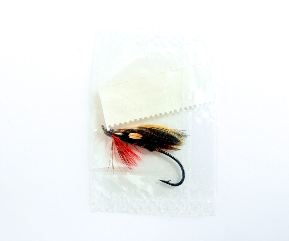 Alternative view of Hardy of Alnwick Thunder & Lightning (LW) Fully Dressed Salmon Fly 4 (Unused, In Original Sealed Packet, c.1960s)