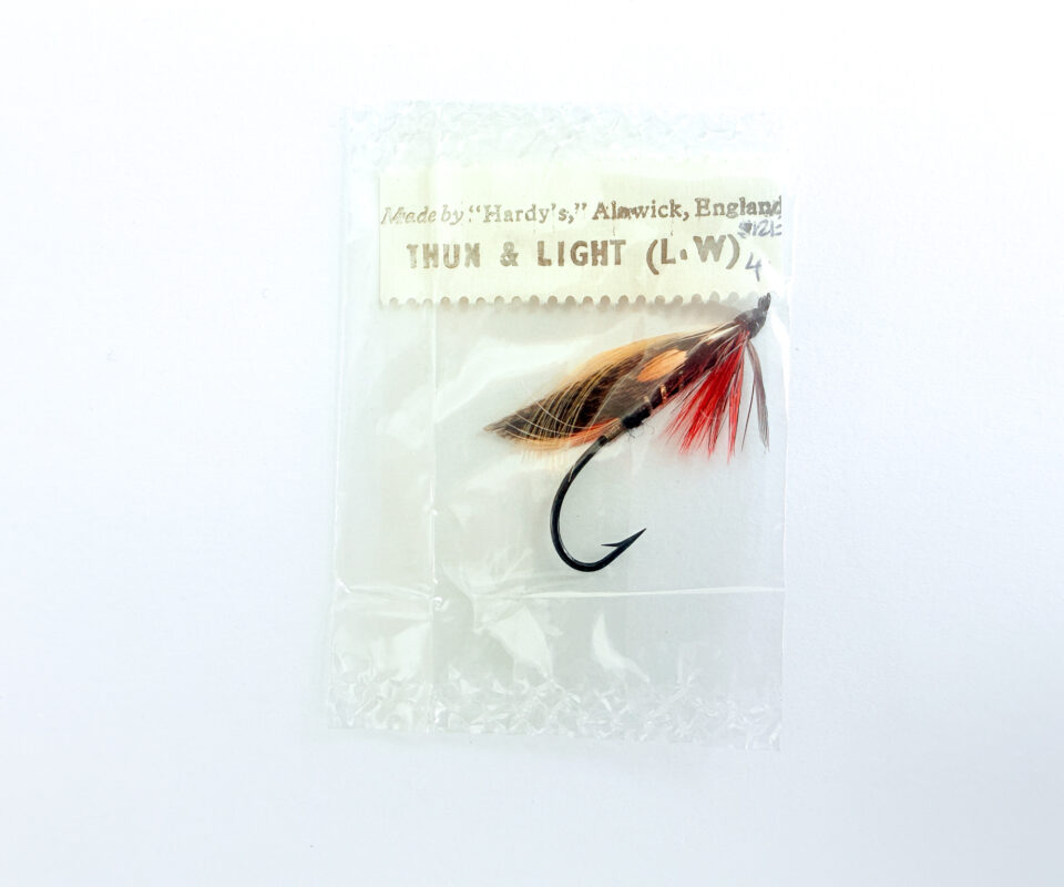 Hardy of Alnwick Thunder & Lightning (LW) Fully Dressed Salmon Fly 4 (Unused, In Original Sealed Packet, c.1960s)