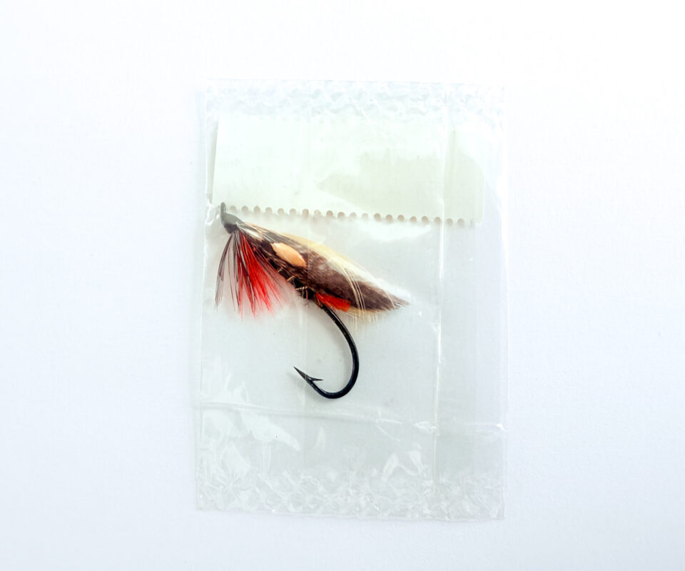 Alternative view of Hardy of Alnwick Thunder & Lightning (LW) Fully Dressed Salmon Fly 4 (Unused, In Original Sealed Packet, c.1960s)