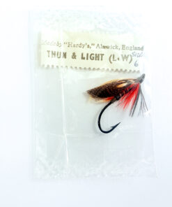 Hardy of Alnwick Thunder & Lightning (LW) Fully Dressed Salmon Fly 6 (Unused, In Original Sealed Packet, c.1960s)