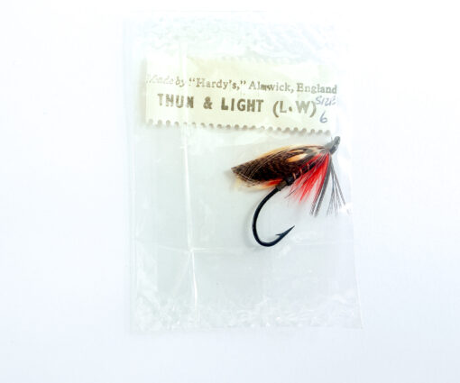 Hardy of Alnwick Thunder & Lightning (LW) Fully Dressed Salmon Fly 6 (Unused, In Original Sealed Packet, c.1960s)