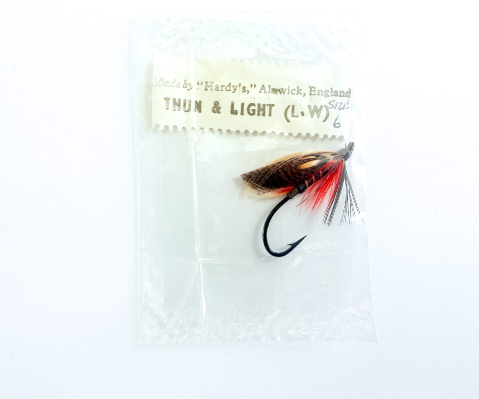 Hardy of Alnwick Thunder & Lightning (LW) Fully Dressed Salmon Fly 6 (Unused, In Original Sealed Packet, c.1960s)