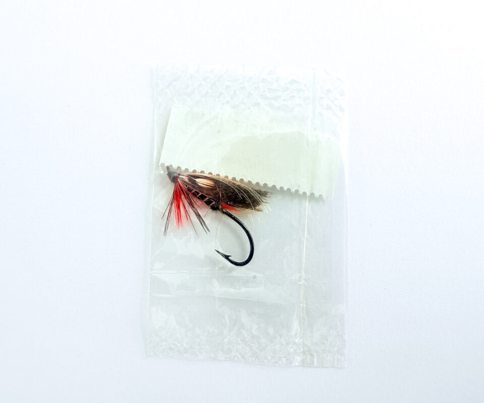 Alternative view of Hardy of Alnwick Thunder & Lightning (LW) Fully Dressed Salmon Fly 6 (Unused, In Original Sealed Packet, c.1960s)