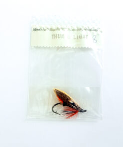 Hardy of Alnwick Thunder & Lightning Fully Dressed Salmon Fly 8 (Unused, In Original Sealed Packet, c.1960s)