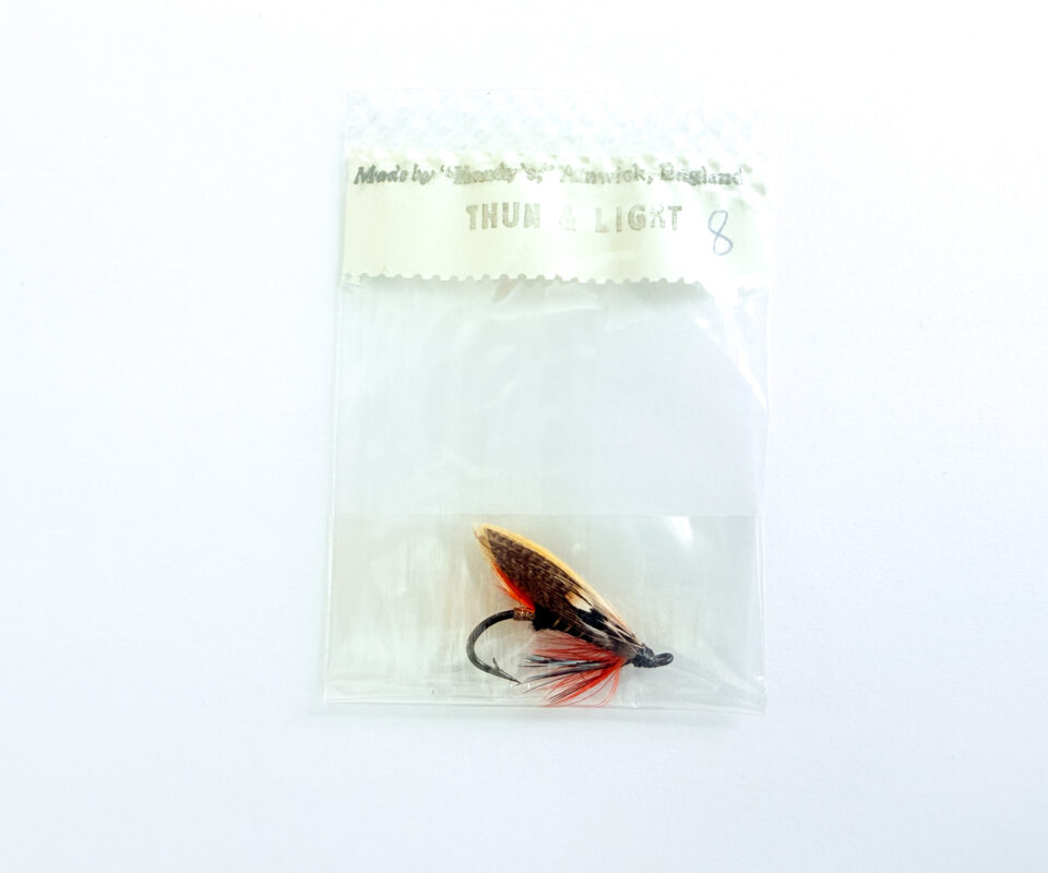 Hardy of Alnwick Thunder & Lightning Fully Dressed Salmon Fly 8 (Unused, In Original Sealed Packet, c.1960s)