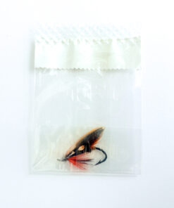 Alternative view of Hardy of Alnwick Thunder & Lightning Fully Dressed Salmon Fly 8 (Unused, In Original Sealed Packet, c.1960s)