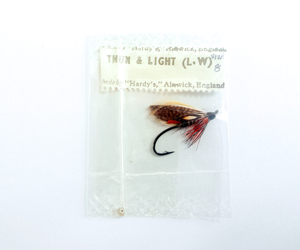 Hardy of Alnwick Thunder & Lightning (LW) Fully Dressed Salmon Fly 8 (Unused, In Original Sealed Packet, c.1960s)
