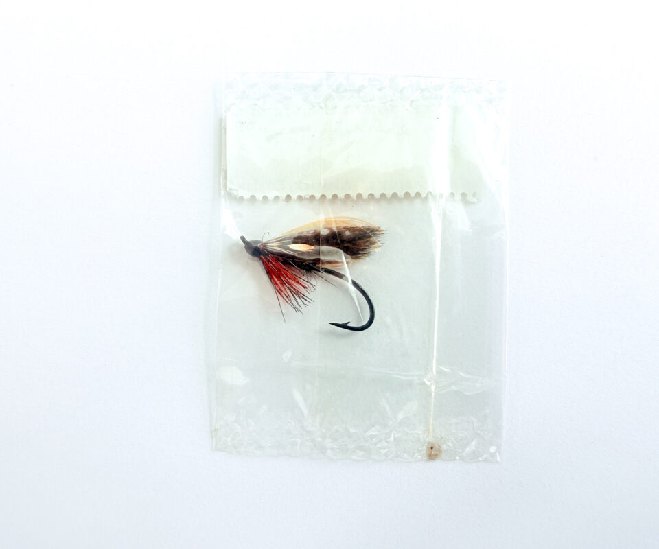 Alternative view of Hardy of Alnwick Thunder & Lightning (LW) Fully Dressed Salmon Fly 8 (Unused, In Original Sealed Packet, c.1960s)