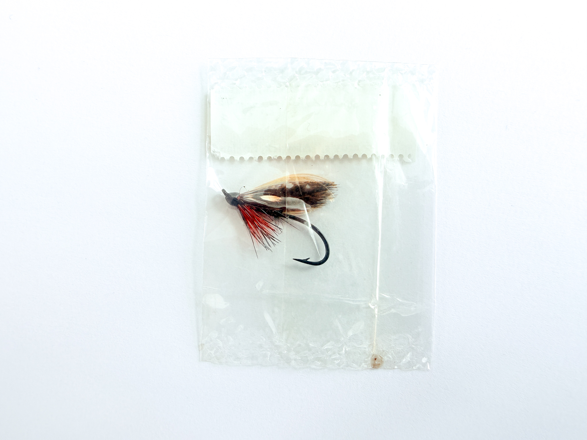 Hardy of Alnwick Thunder & Lightning (LW) Fully Dressed Salmon Fly 8 (Unused, In Original Sealed Packet, c.1960s) - Image 2