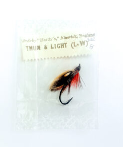 Hardy of Alnwick Thunder & Lightning (LW) Fully Dressed Salmon Fly 8 (Unused, In Original Sealed Packet, c.1960s)